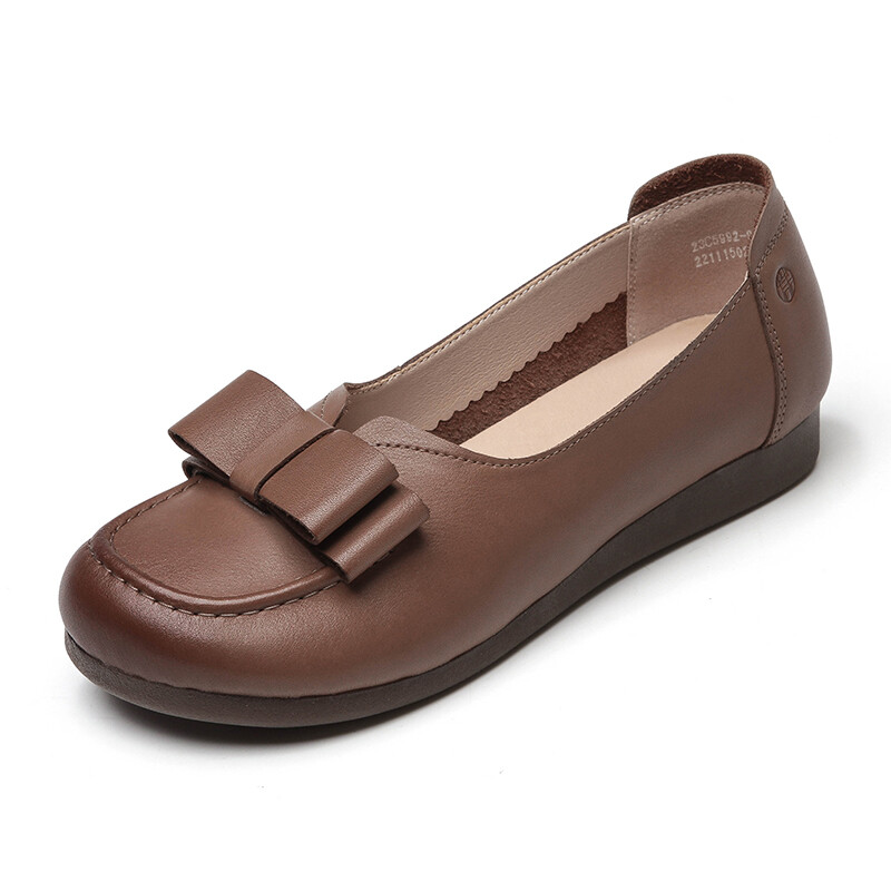 Туфли женские повседневные Women's Casual Shoes Women's Cigna, цвет Light Brown — фото 3