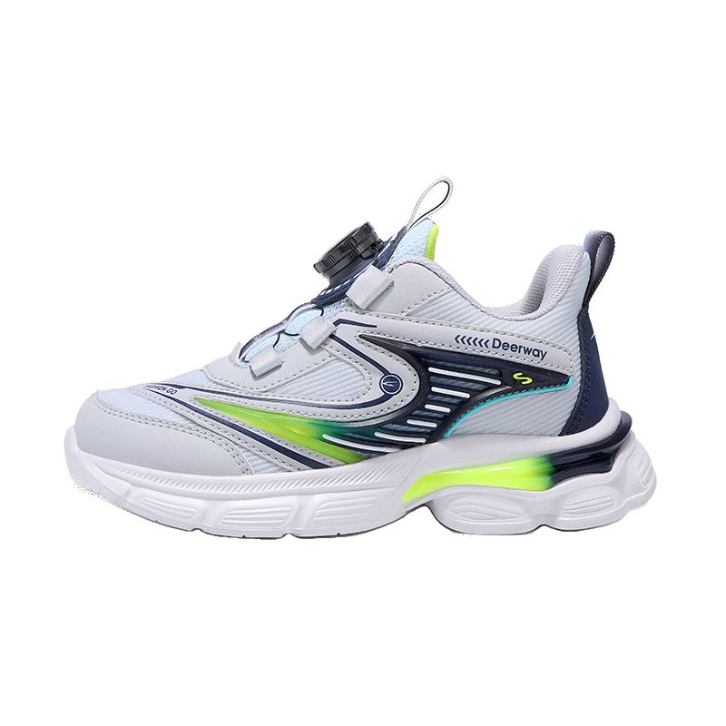 

DEERWAY Детские кроссовки для беска низкие неоновый зеленый антискользящие износостойкие дышащие