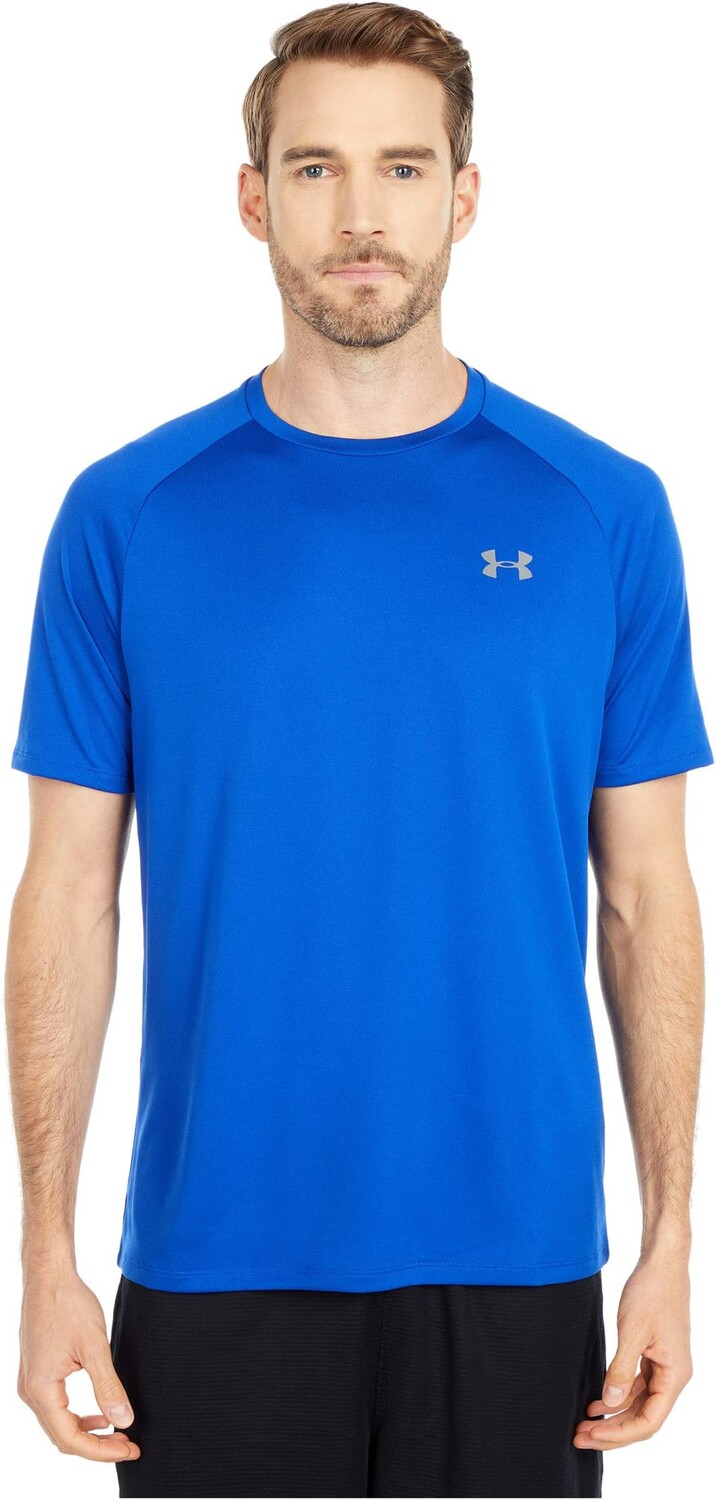 

Футболка с короткими рукавами UA Tech Under Armour, цвет Royal/Graphite