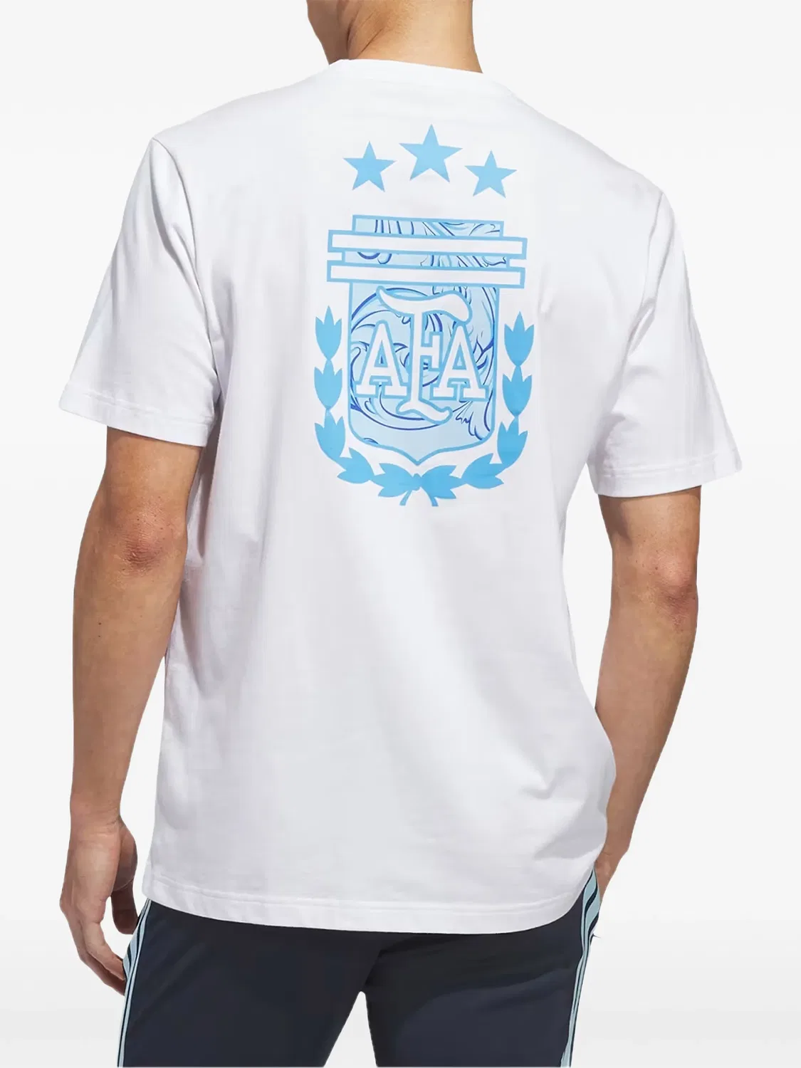 Футболка World Cup 2026 Argentina Away с графичным принтом Adidas, белый — фото 2