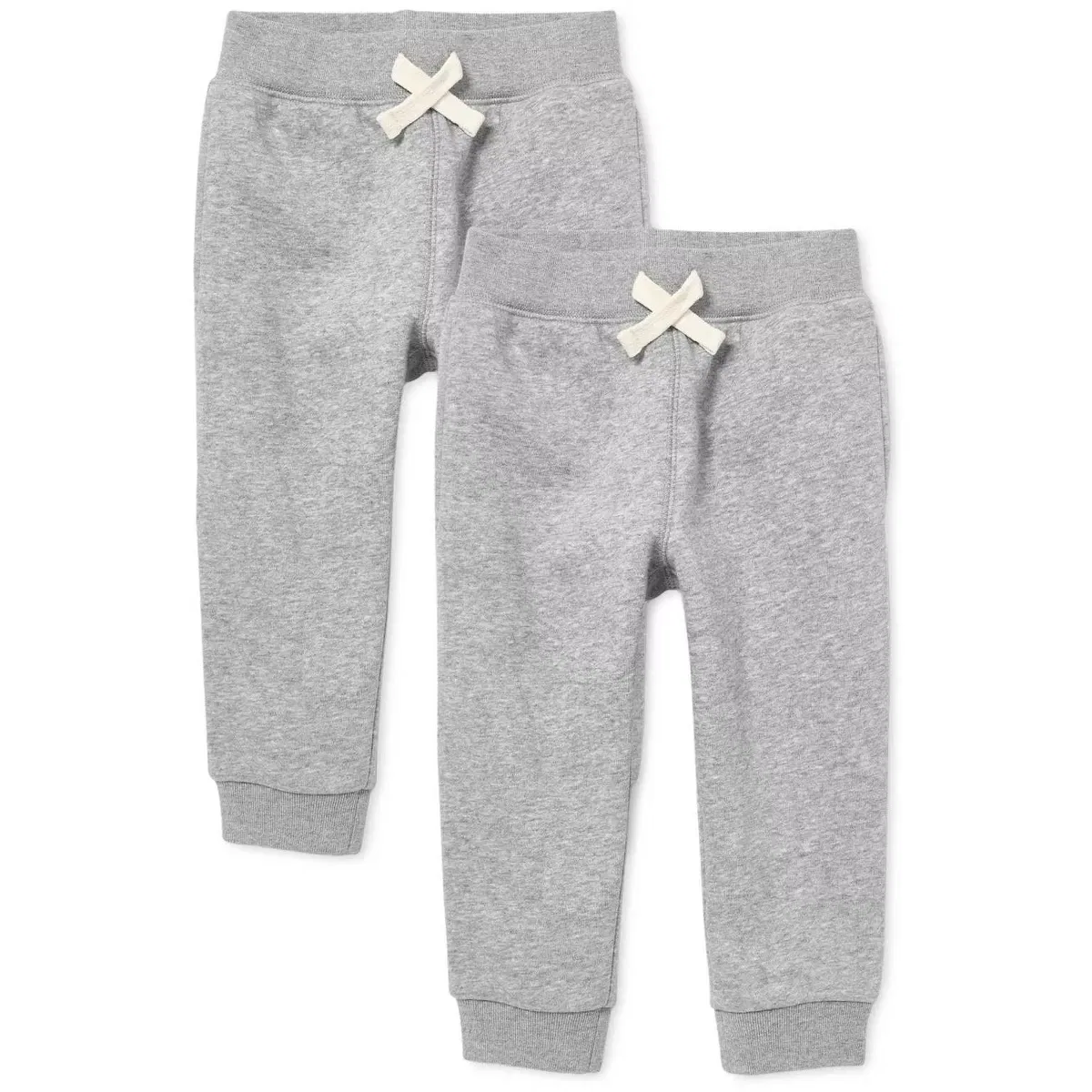 Детские спортивные штаны из флиса Active Fleece Jogger Pants 2-Pack The Children's Place, Gray