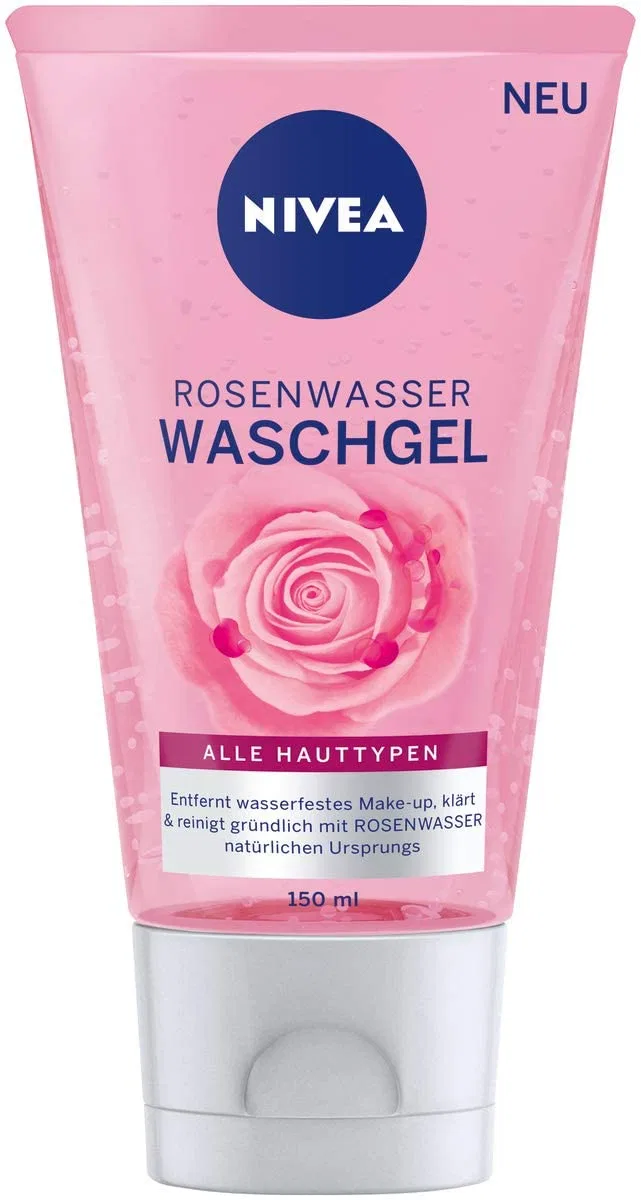 Умывание гель для лица Nivea, 150 мл, Rose