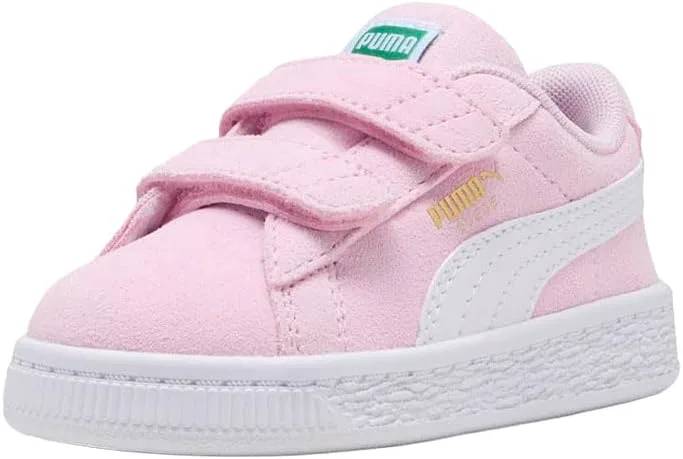 Детские кеды для девочек Suede Classic Slip On PUMA, Pink — фото 2