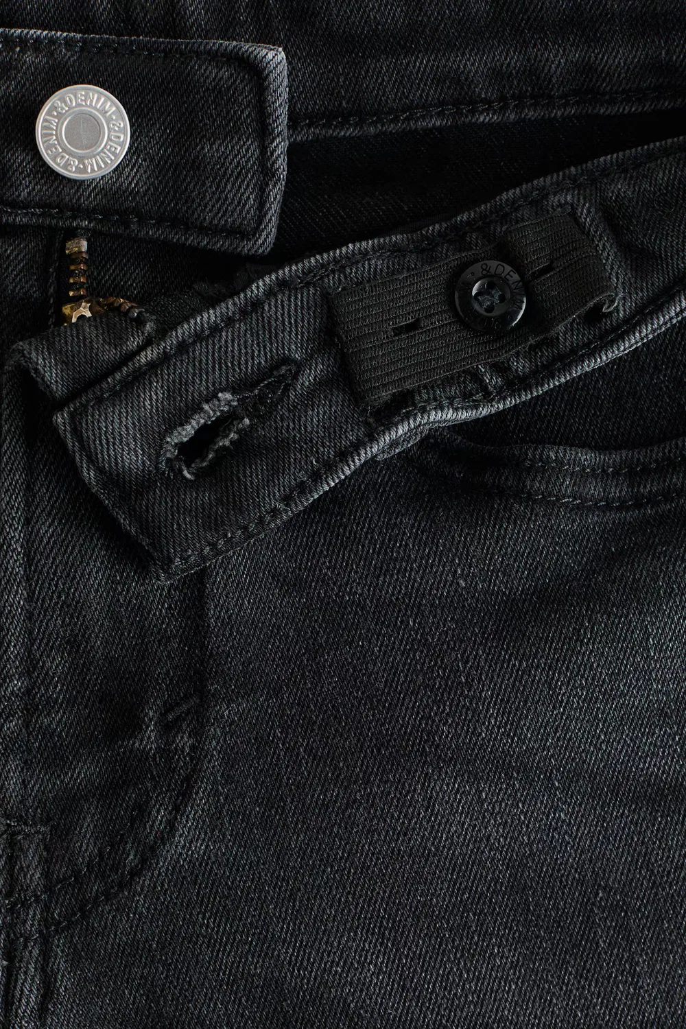 Узкие джинсы H&M, Schwarz — фото 3