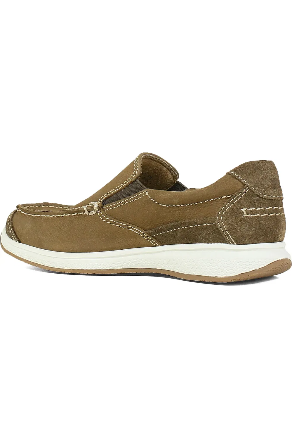 Детские мокасины slip-on на амортизирующей стельке Great Lakes Florsheim, Stone — фото 2