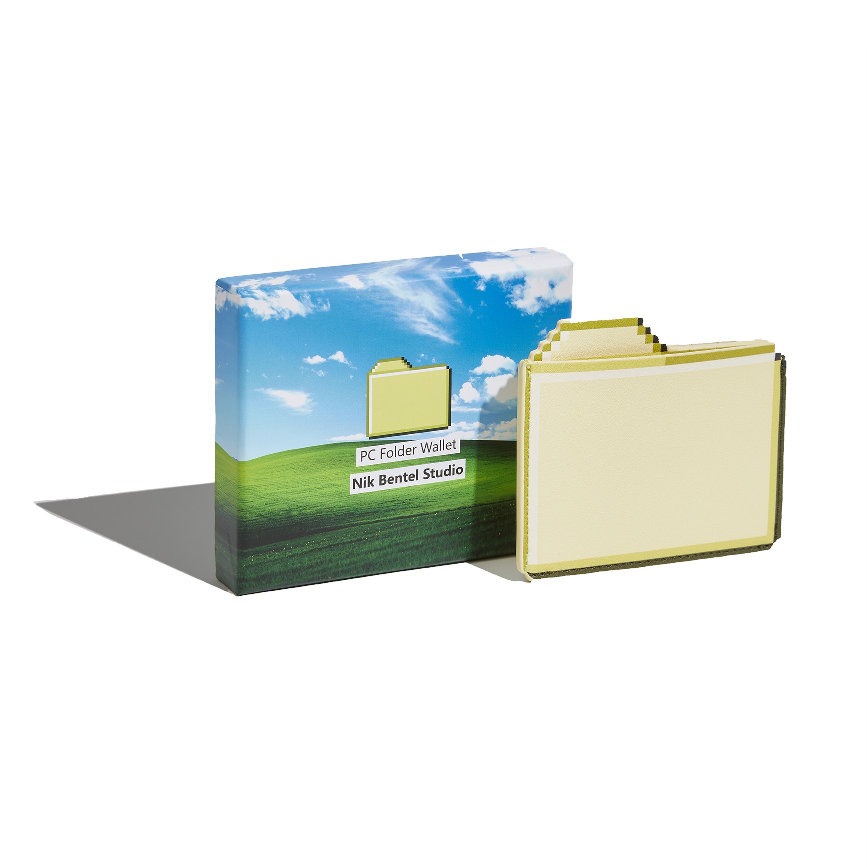 

Бумажник Nik Bentel PC Folder, желтый