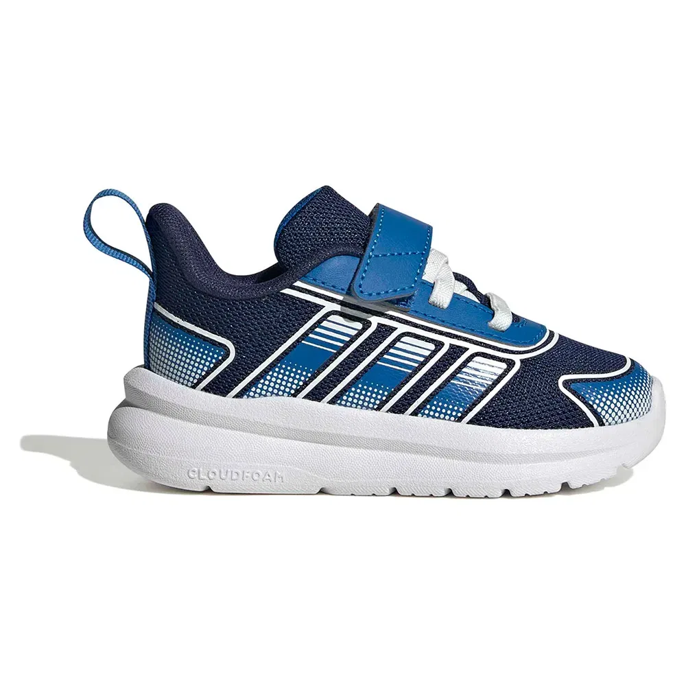 Детские кроссовки для девочек с липучкой Tensaur Run 4.0 Adidas, Blue