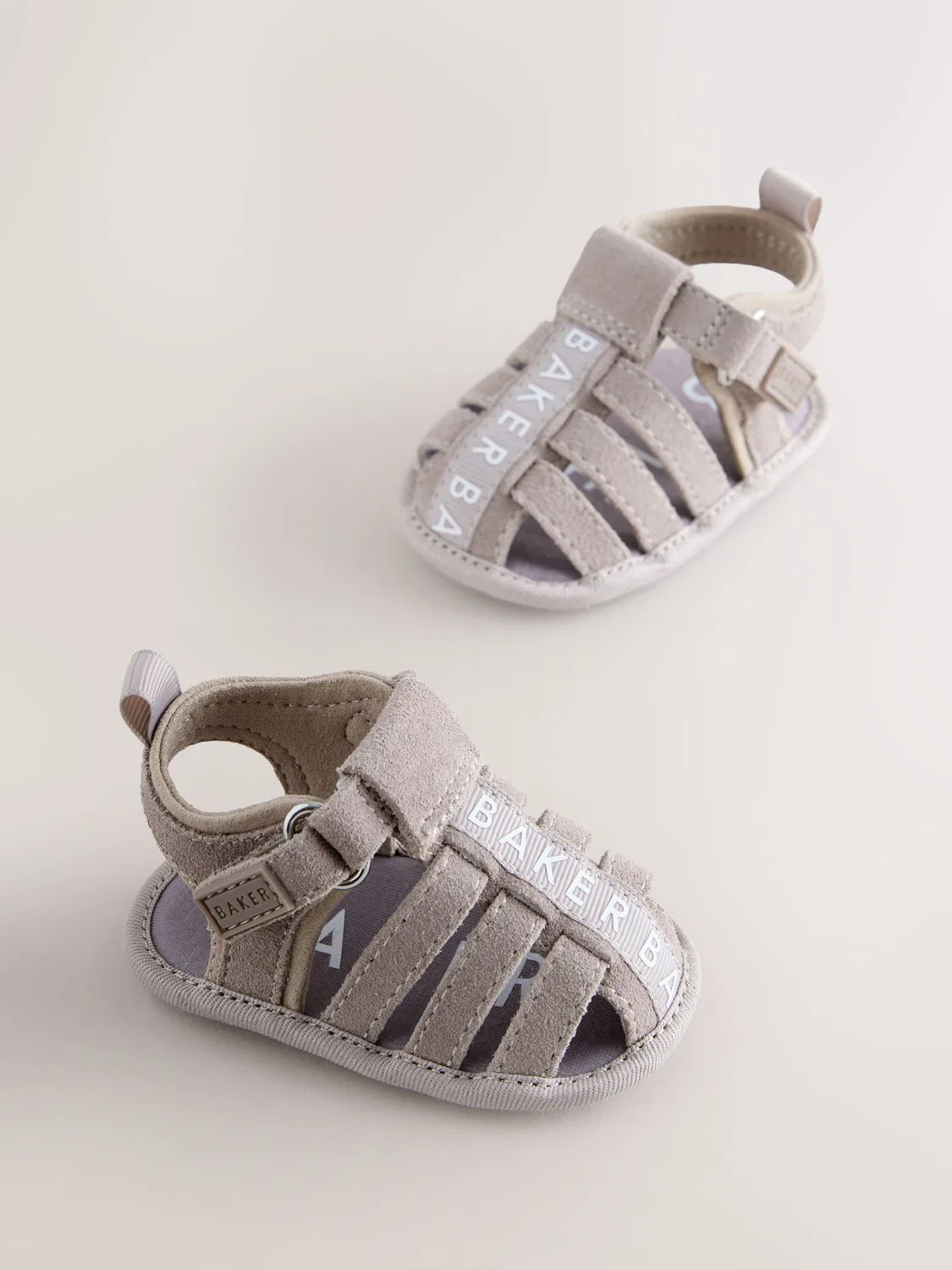 Сандалии рыбацкие Fisherman Padders Baker by Ted Baker, серые