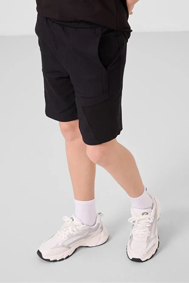 Детский спортивный костюм для мальчиков хлопковый Tommy Life, Black Black — фото 3