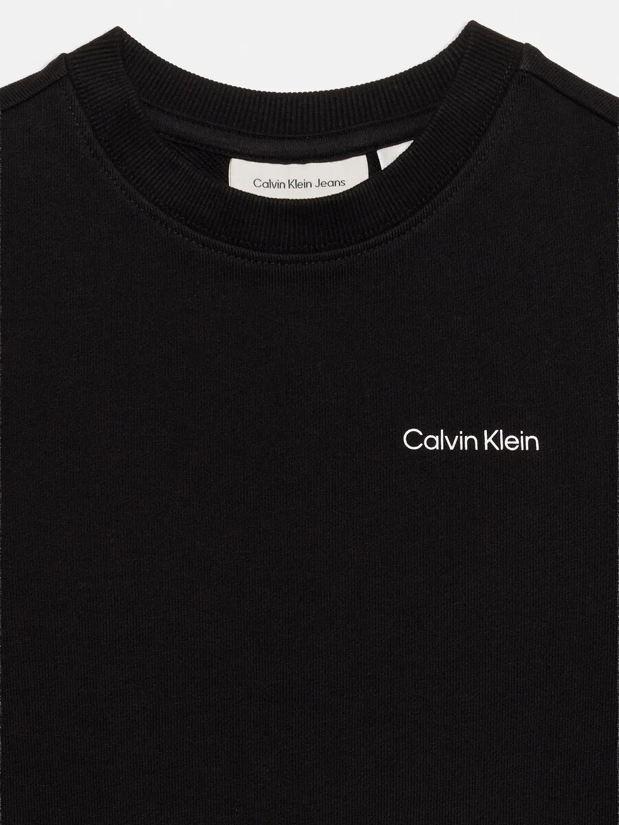 Толстовка Calvin Klein Jeans черного цвета — фото 3