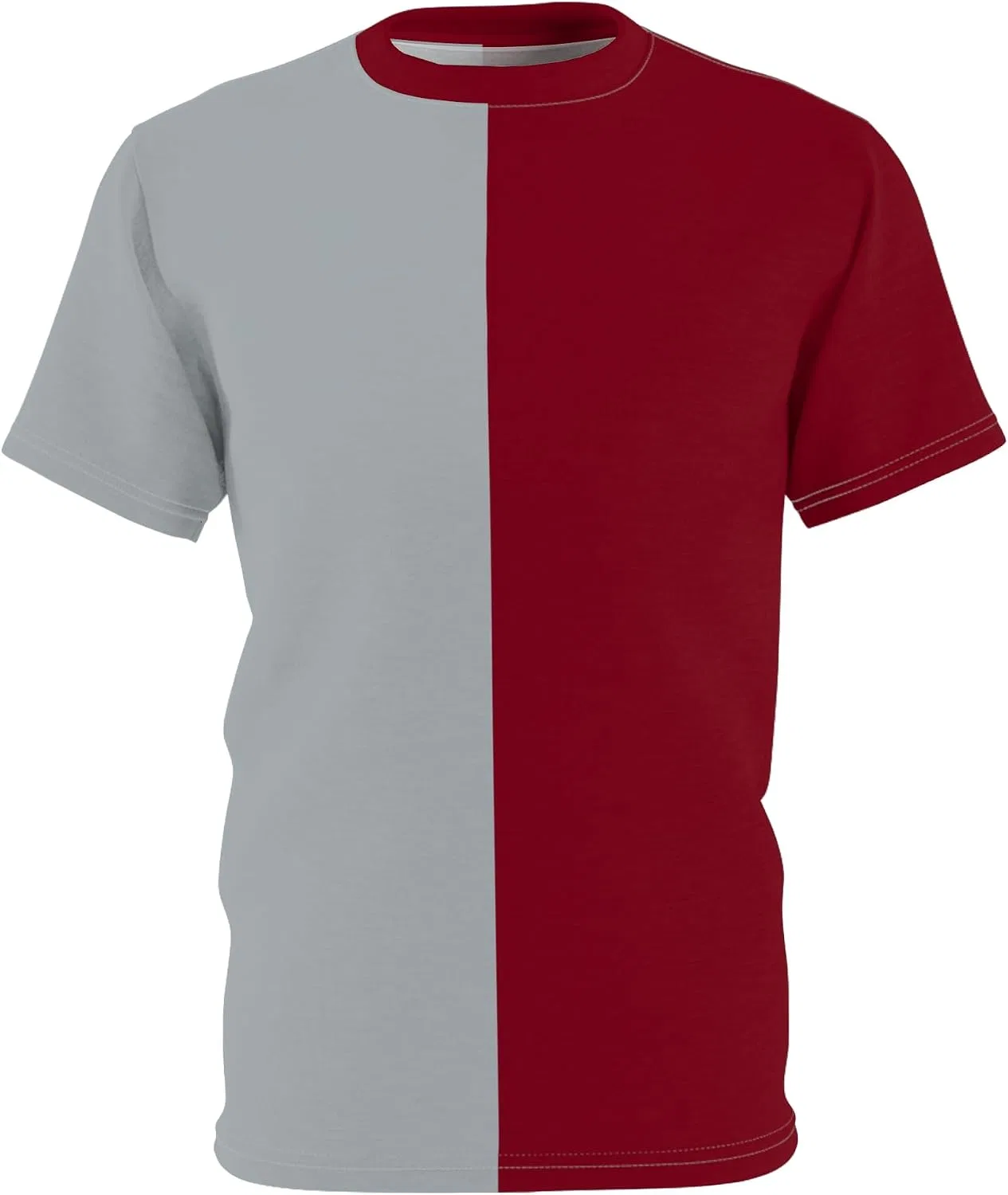 Женская футболка с контрастной строчкой, Regular Fit, White Stitching