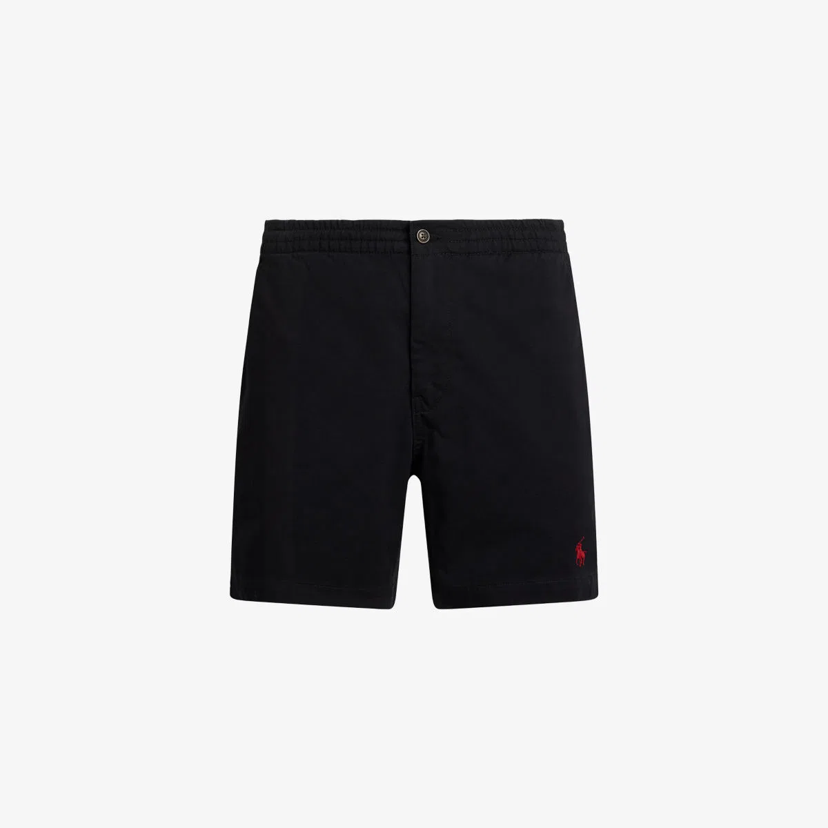 Шорты из эластичного хлопка с вышитым логотипом Polo Prepster Polo Ralph Lauren, черный