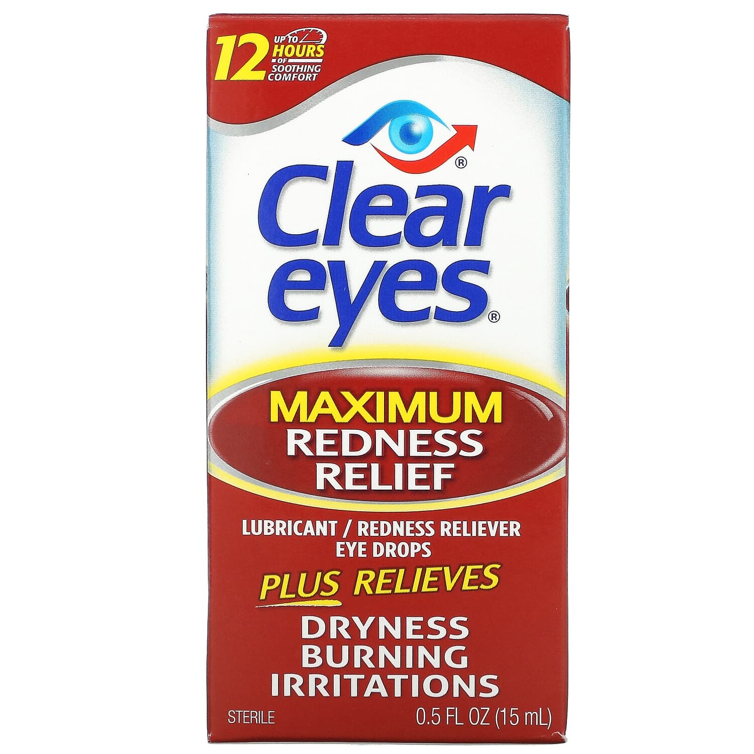 

Глазные Капли Clear Eyes для снятия покраснения, 15 мл