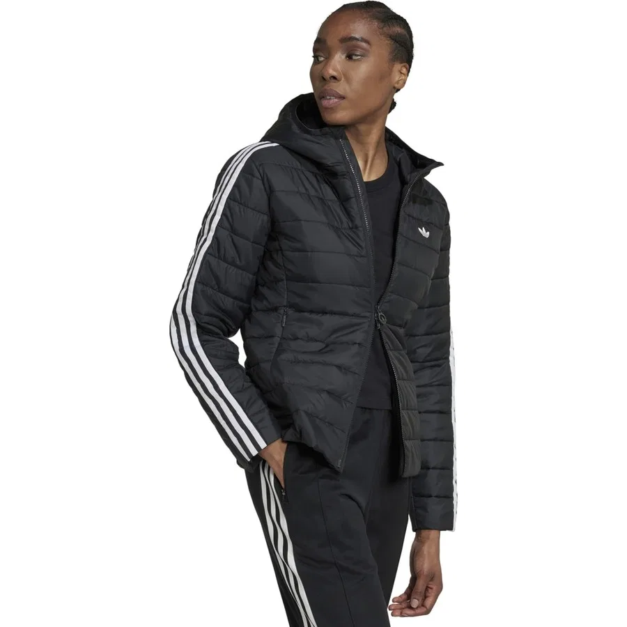 Женская куртка Slim Jacket adidas, Черный — фото 3