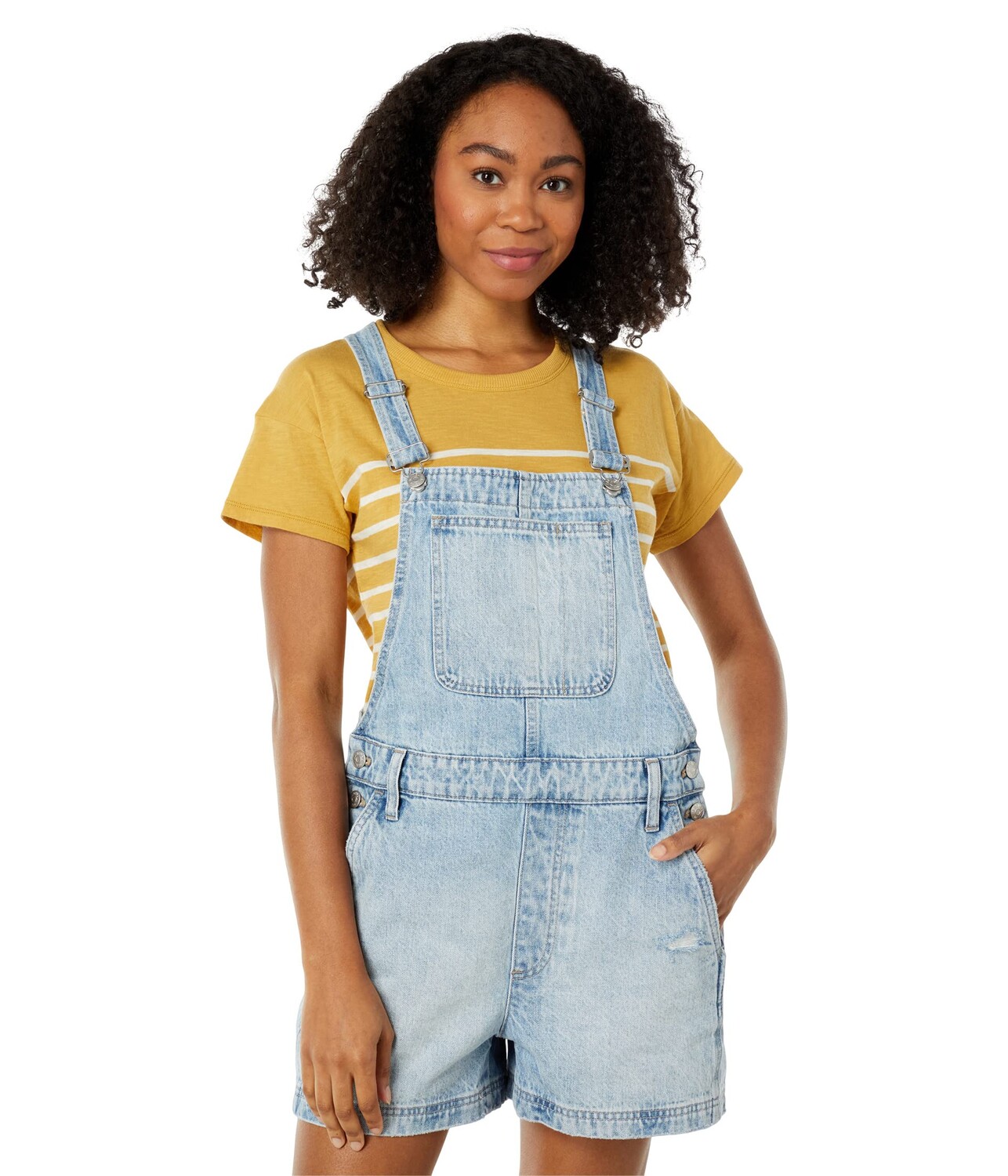 

Шорты Madewell, Corsica Short Overalls in Wardell Wash
