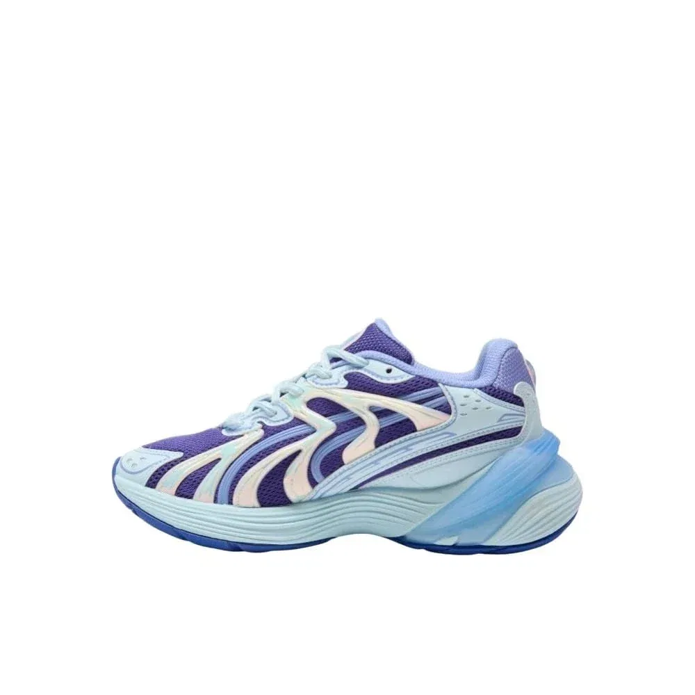 Детские кроссовки для мальчиков с блестящим дизайном Puma Inverse Iridescent, синий — фото 3