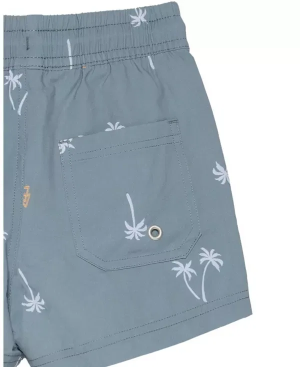Детские шорты для плавания для мальчиков с принтом Beach Scout Drawstring Gottex Kids, Multi-Green — фото 3