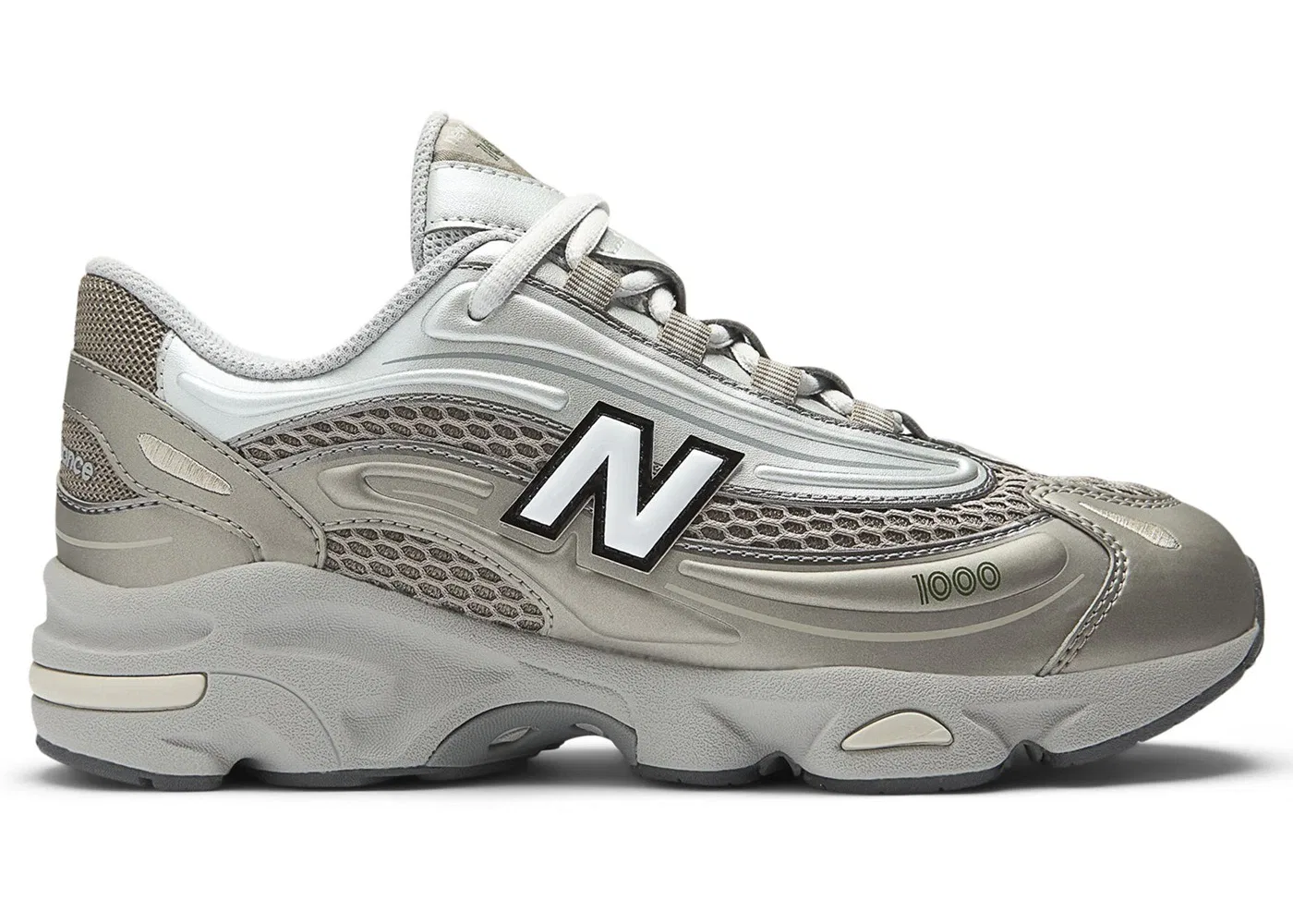 Детские кроссовки Lifestyle New Balance 1000, Arid Stone/Light Silver Metallic