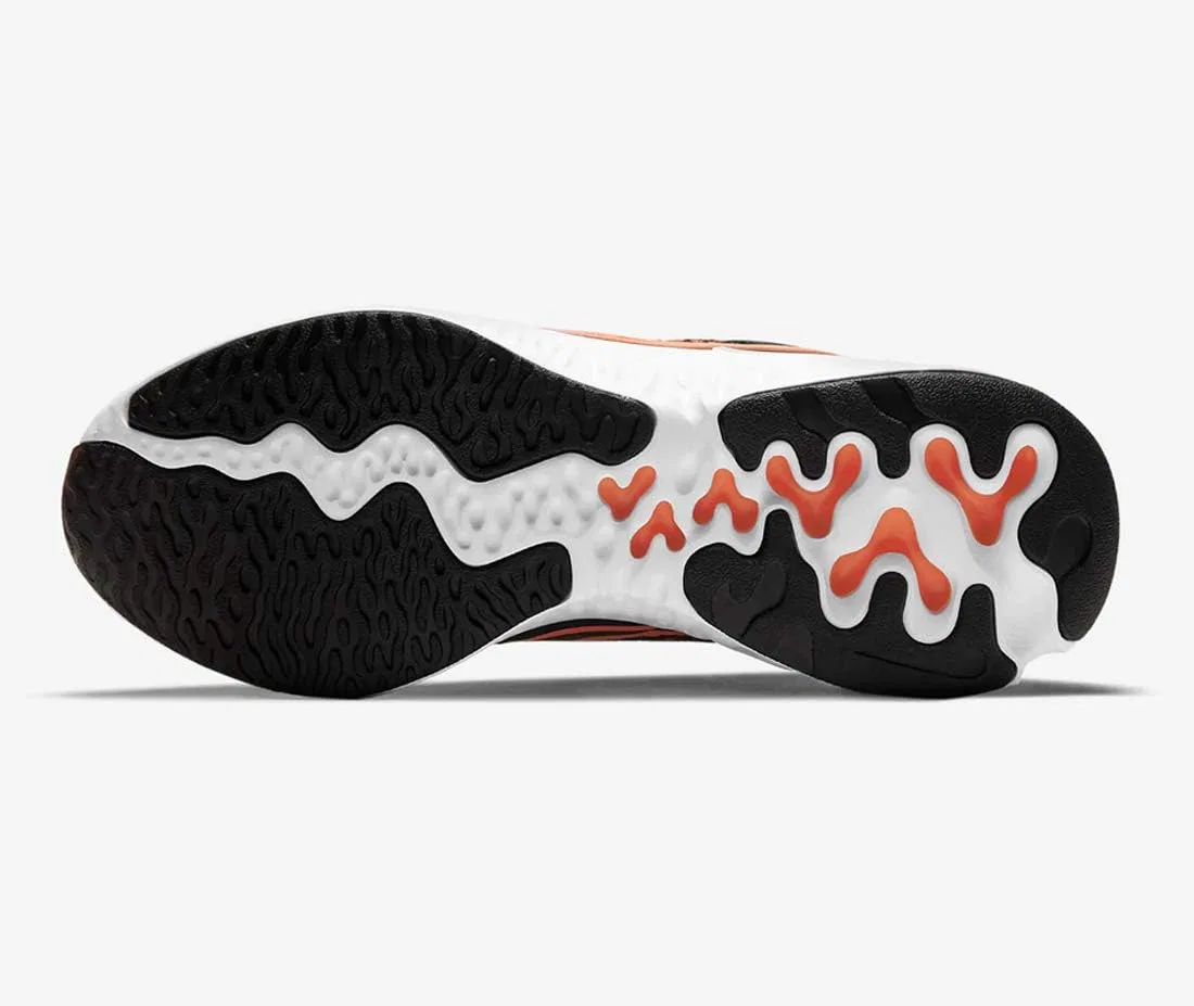 Детские беговые кроссовки Stroke Nike, Black Hyper Crimson Chile Red Green Glow White Dk Smoke Grey — фото 3