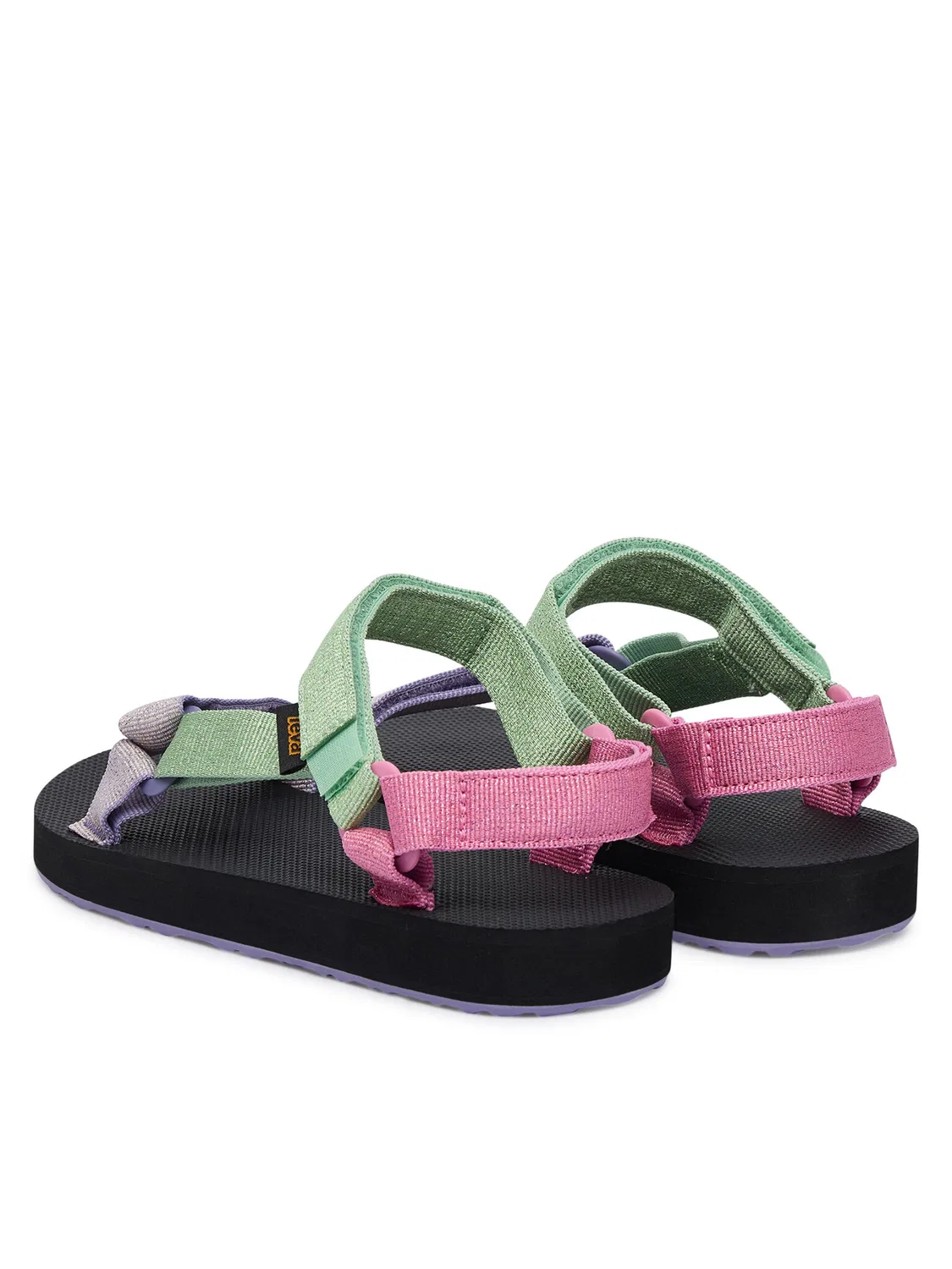 Сандалии для девочки Original Universal Metallic Teva, разноцветный — фото 3