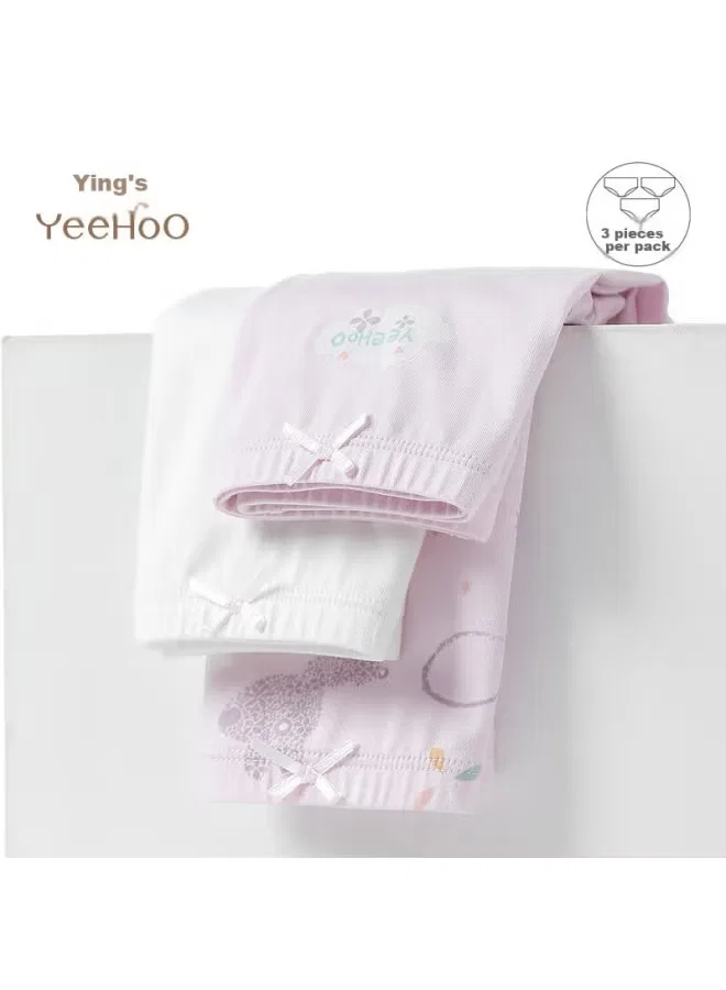 Трусы-боксеры хлопковые для девочек Yeehoo, фиолетовый