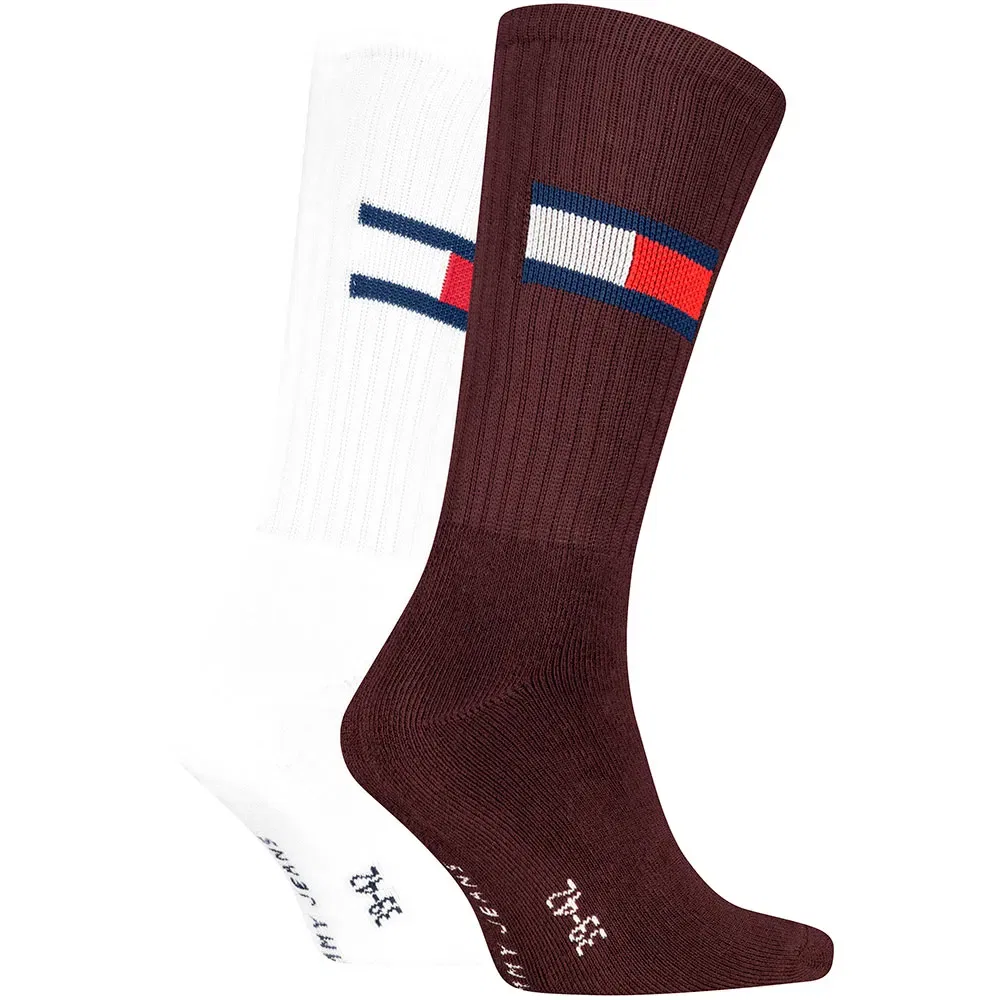 Женские носки с принтом Uni Flag Tommy hilfiger, Multicolor — фото 2