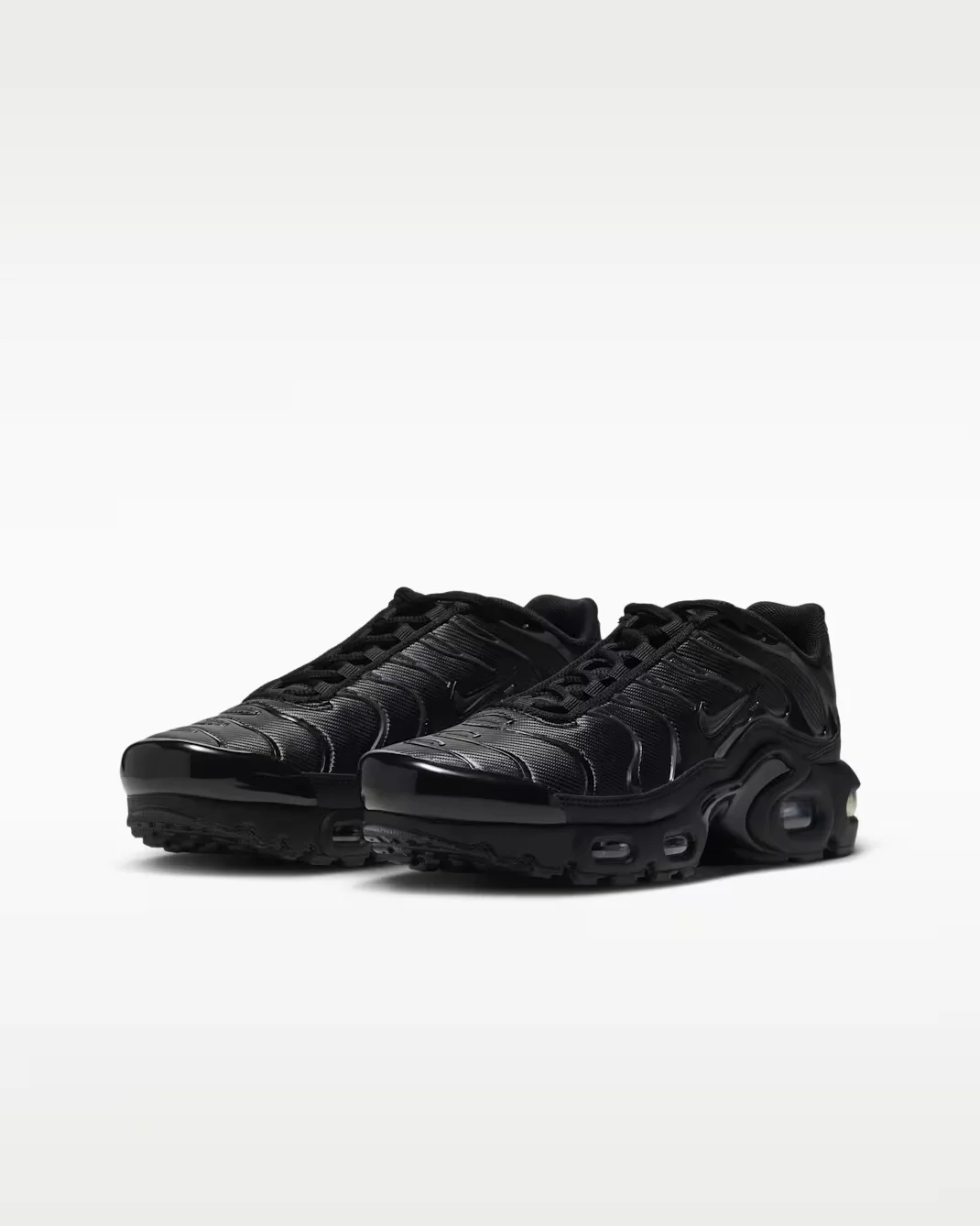 Кроссовки подростковые Nike Air Max Plus SE, черный — фото 4