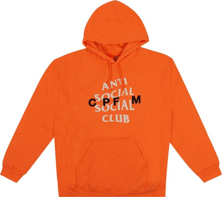 

Худи Anti Social Social Club x CPFM Hoodie 'Orange', оранжевый