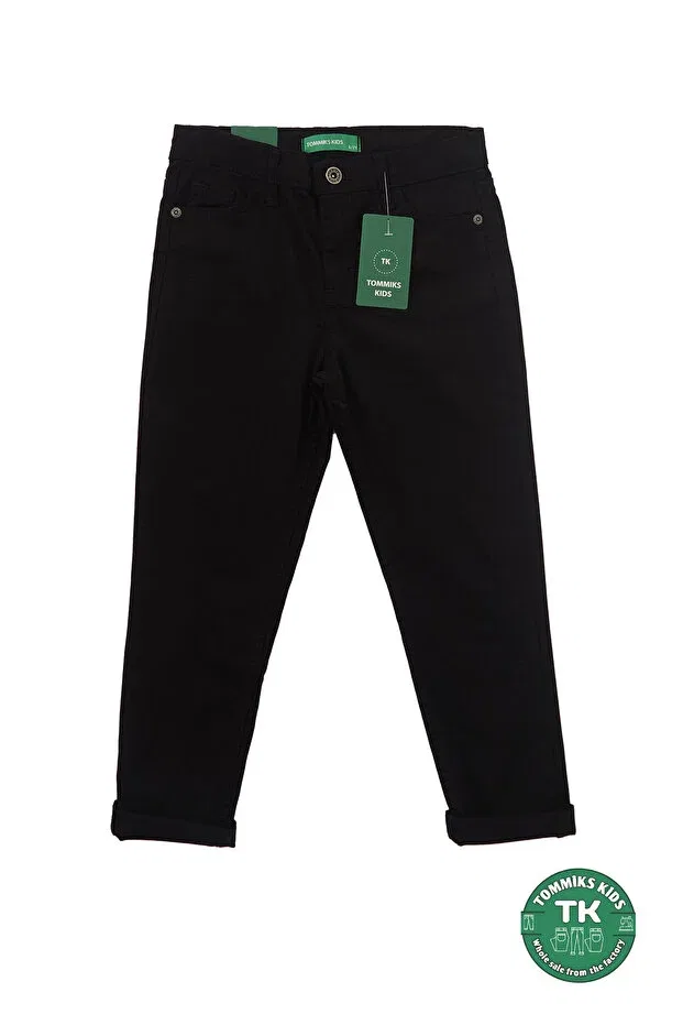 Детские брюки для девочек классические Tommiks Kids, Black