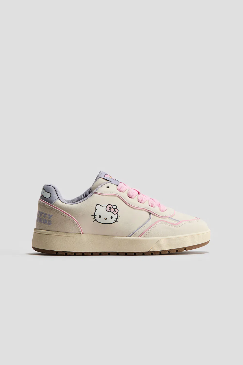 Кроссовки с принтом H&M, Cremefarben/Hello Kitty