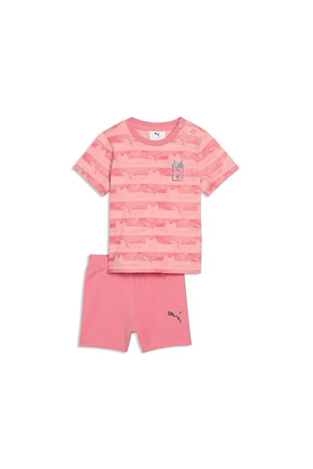 Детский комплект с принтом X gdh minicats set Puma, Wild Pink