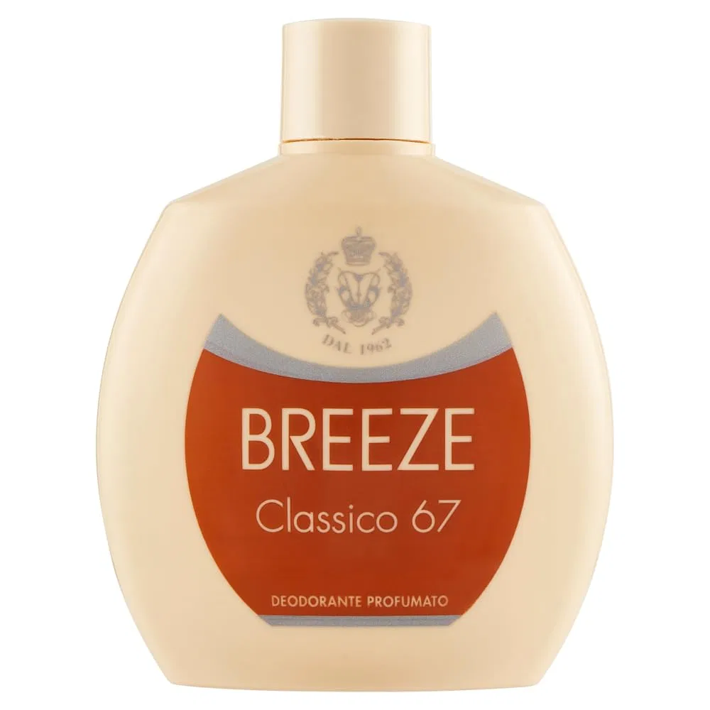 Дезодорант Breeze Classico 67 без газа и солей алюминия, 100 мл, набор 6 шт, Amber Italian Gourmet E.R. — фото 4
