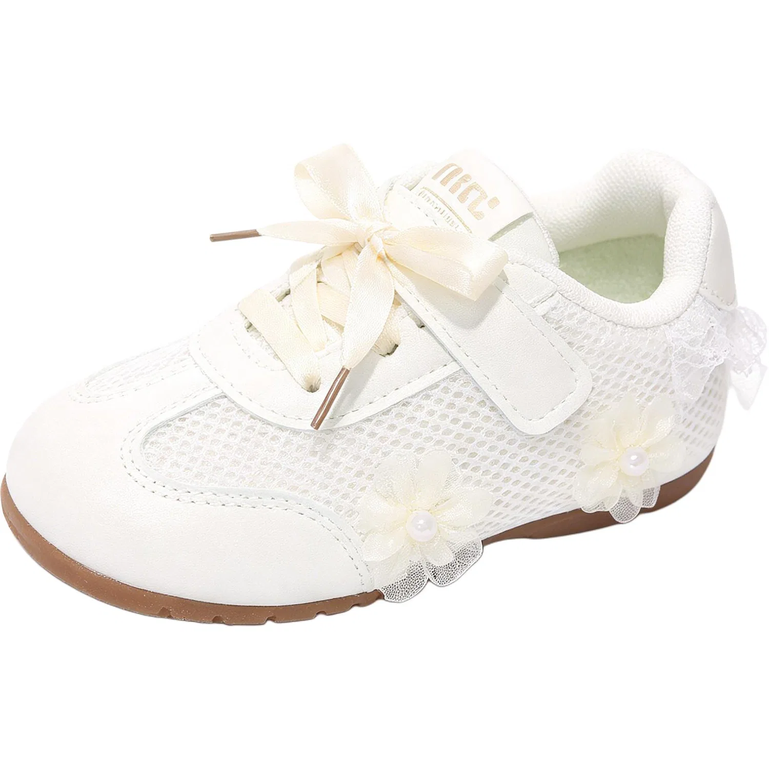 Детские повседневные кроссовки с сеткой JBBCN, Beige