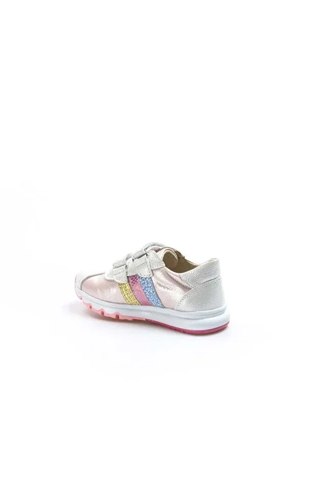 Детские кроссовки для девочек из натуральной кожи Mirgeshoes, Pink — фото 3