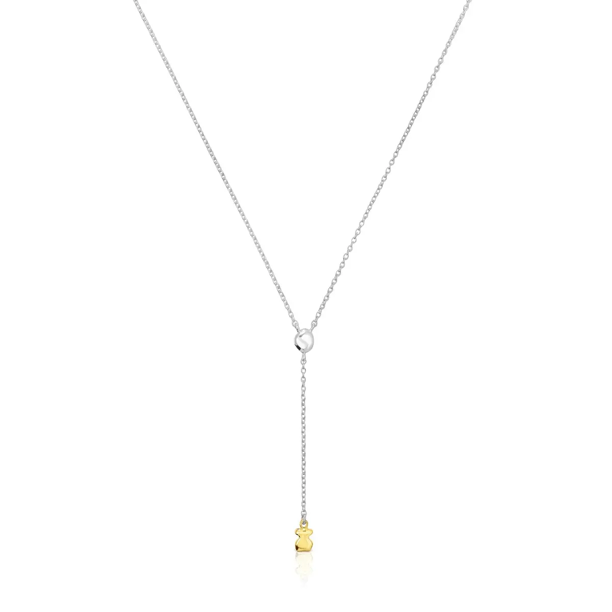 

Колье Tous Joy Bits Two-Tone With Bear, серебро/позолоченное серебро