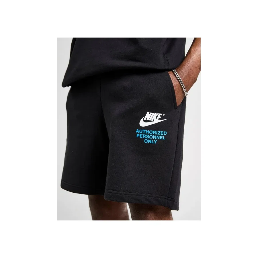 Мужские спортивные шорты Nike NSW NVS Athl Ft, Черный — фото 3