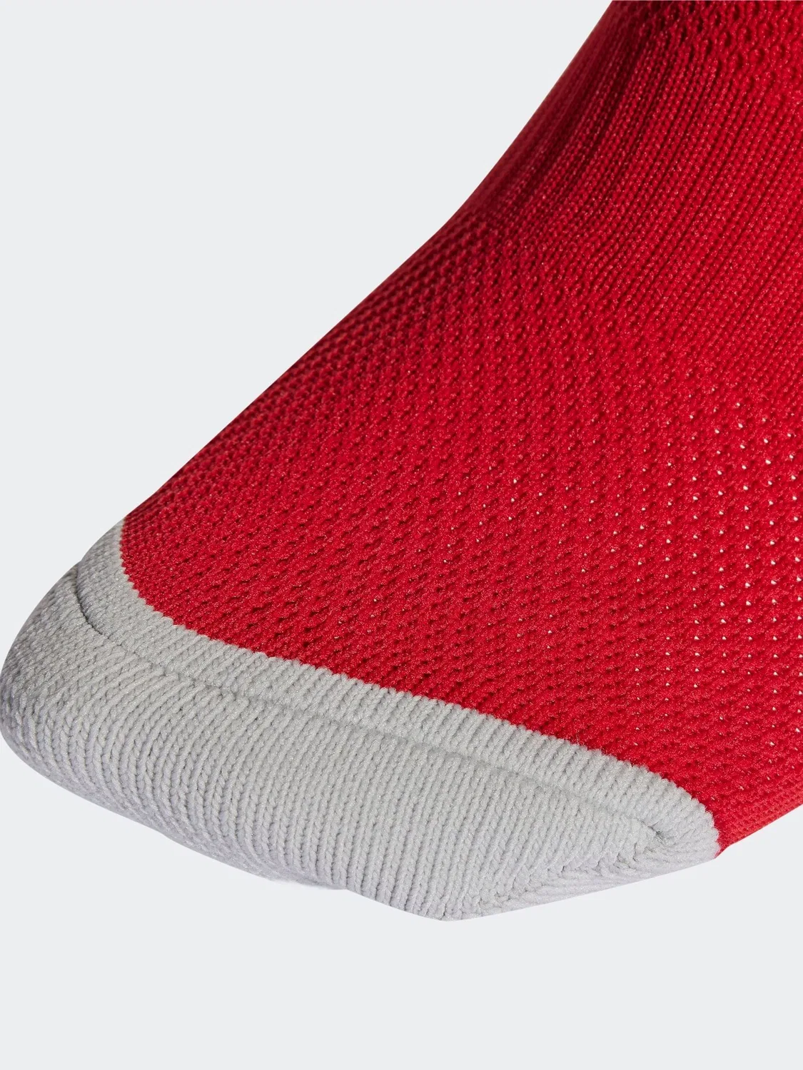 Носки футбольные adidas Red Performance Milano 23, красные — фото 2
