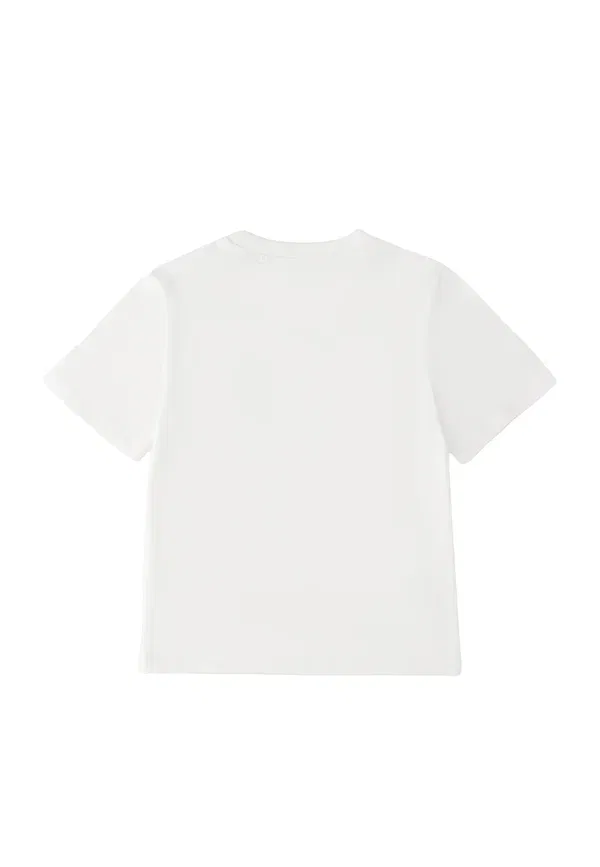 Футболка хлопковая Print t-shirt, Roy Rogers, Optical White, белый — фото 2