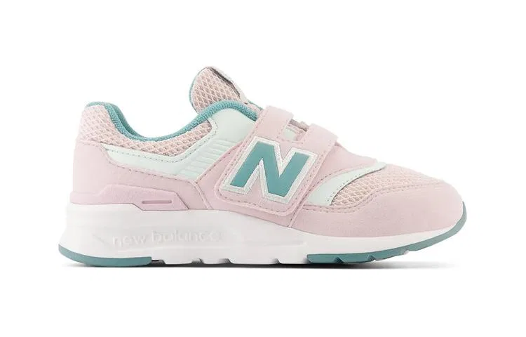 Детские кроссовки с низким верхом New Balance, Pink Green — фото 4
