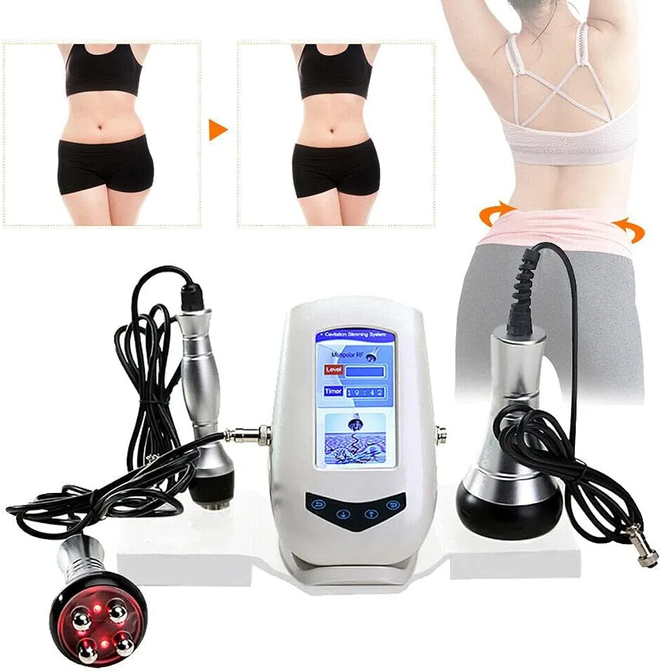 Антицеллюлитный массажер 3 в 1, Ultrasonic Cavitation RF, Kangten, Белый — фото 3