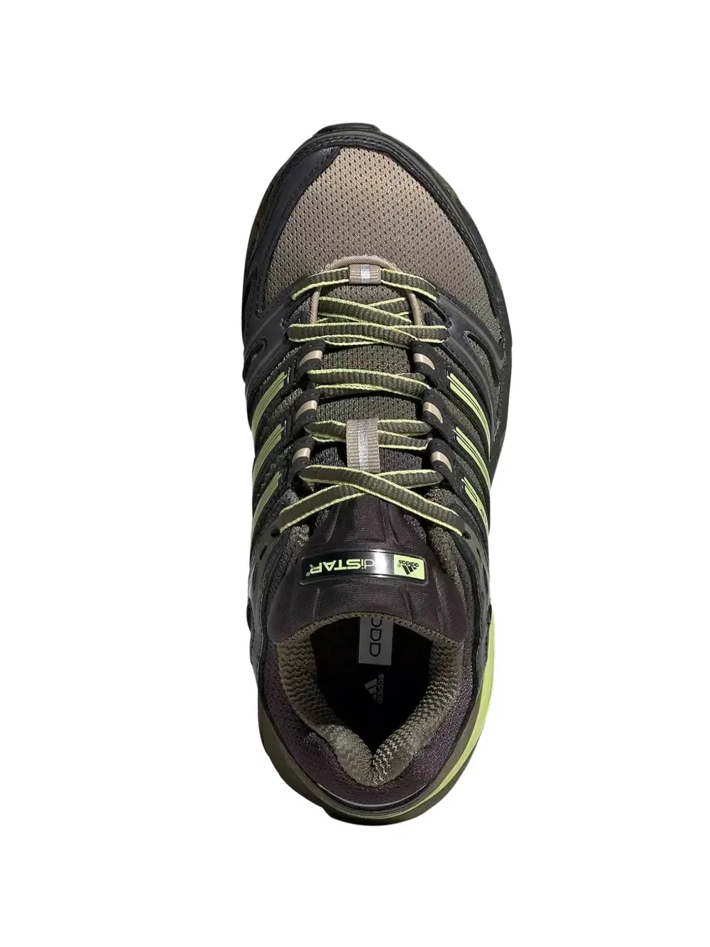 Низкие кроссовки Adistar Control 5 с сетчатыми вставками Adidas Kids, зеленый — фото 4