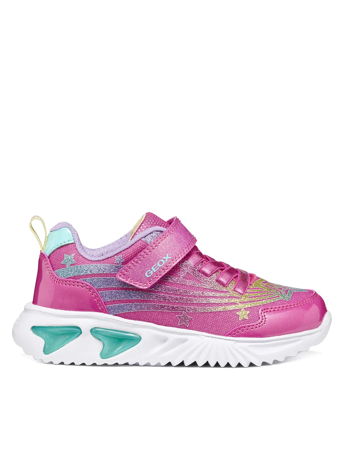 Кроссовки для девочки Assister Girl Geox, розовый