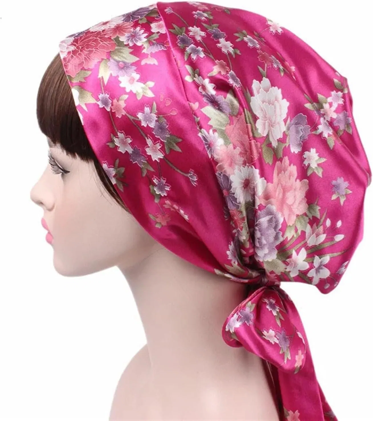 Шапочка для душа Satin, YGMNQAL, 1 шт, 17 Rose Flowers