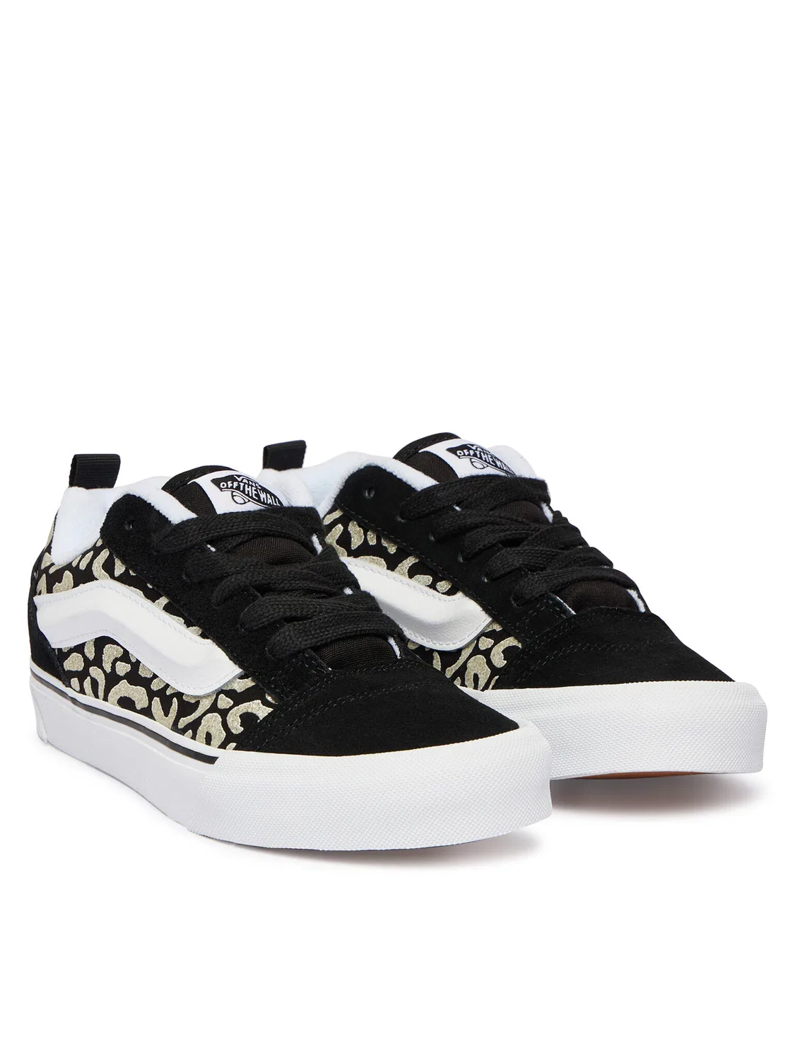 Тканевые кроссовки для девочки Knu Skool Vans, черный — фото 2