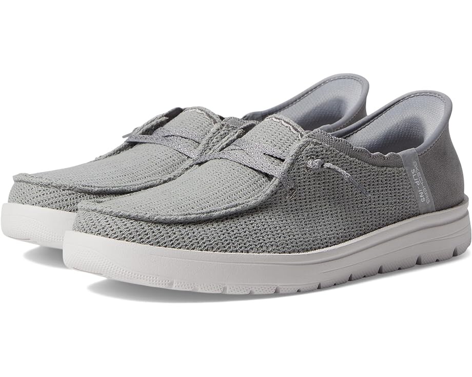 

Кроссовки SKECHERS Venice - Coastal Groove Hands Free Slip-Ins, серый