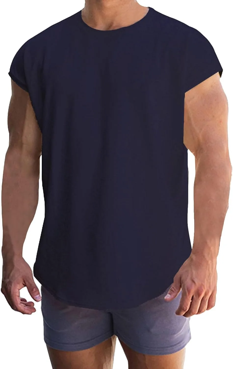 

Мужская майка с коротким рукавом, легкая, дышащая, для фитнеса