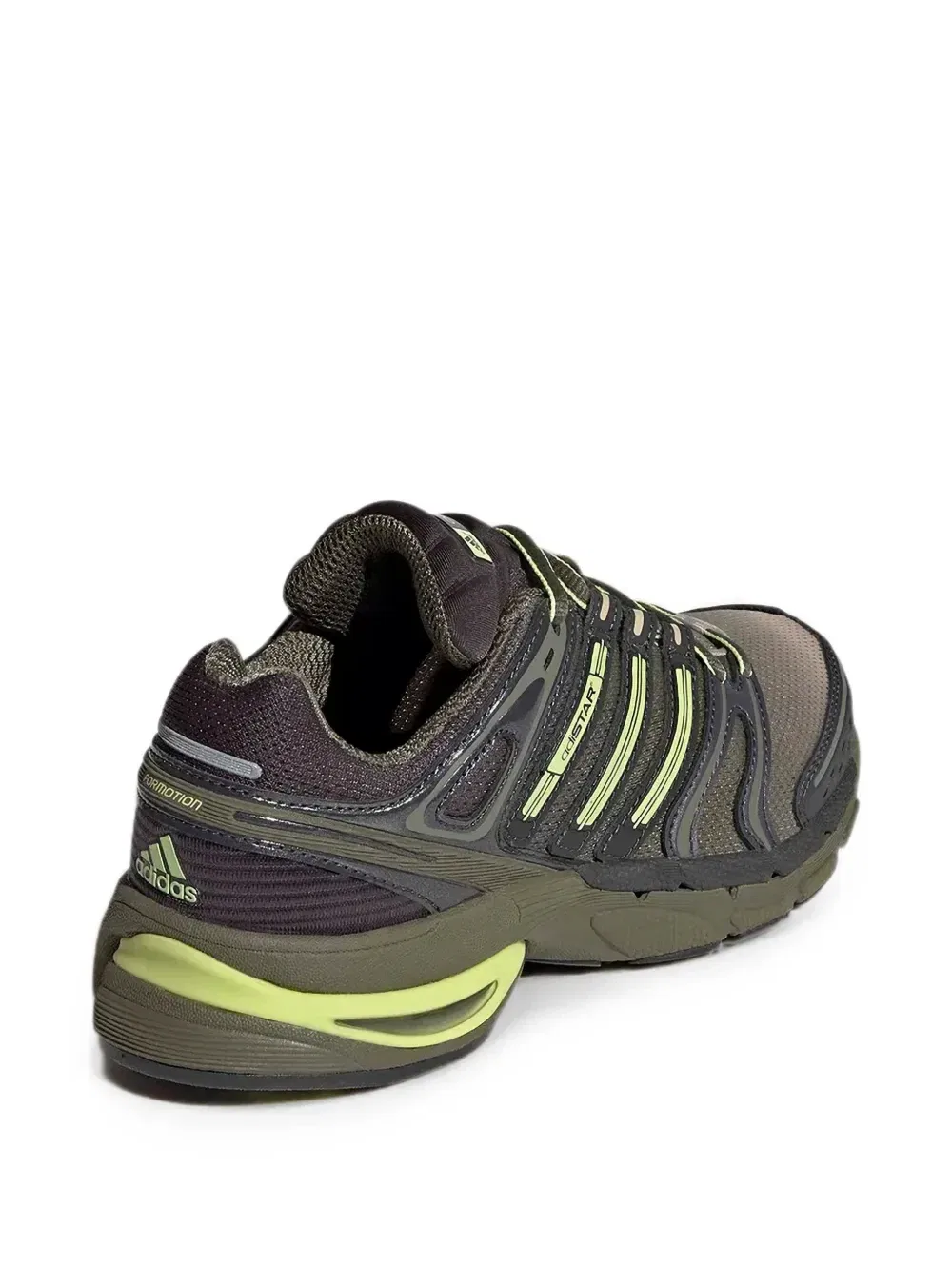 Низкие кроссовки Adistar Control 5 с сетчатыми вставками Adidas Kids, зеленый — фото 2