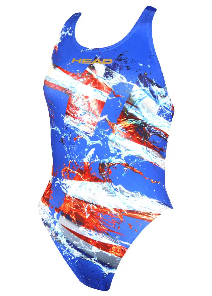 Детский купальник с принтом Jack Head, Multicolor