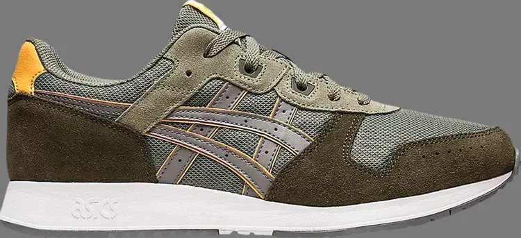 

Кроссовки lyte classic 'lichen green clay grey' Asics, зеленый