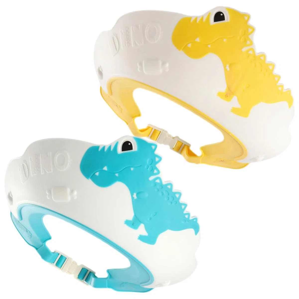 Детская шапочка для душа Dinosaur, 2 шт, DIYEAH, PP, 22x21x5 см, мультиколор